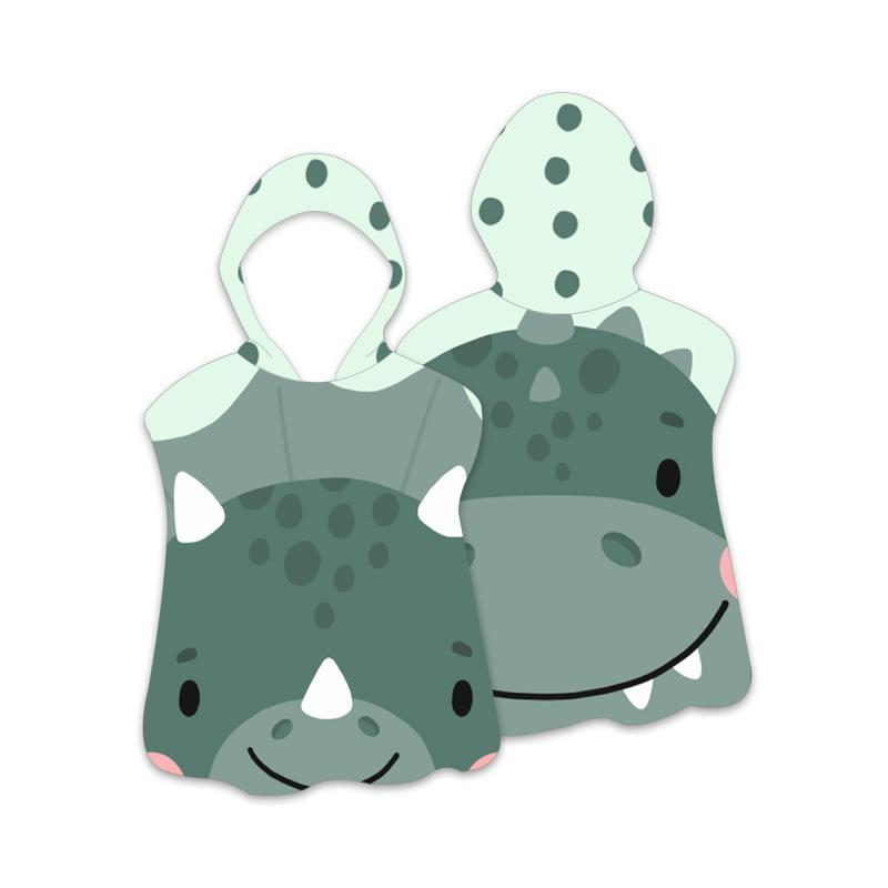 キッズ ポンチョ 子供用 フード付きタオル 速乾 バスタオル ビーチタオル プールタオル UVカット 日焼..