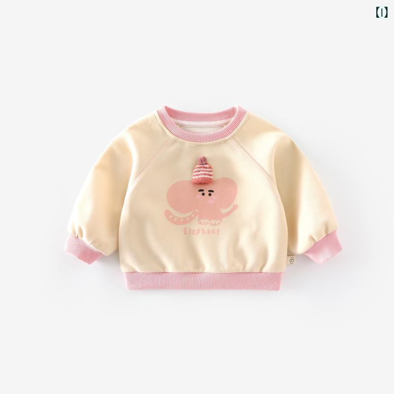 キッズ スウェットパンツ スウェット トレーナー セットアップ 女の子 男の子 子供服 コットン混紡 中小童 中腰 ウエストゴム 秋季 カートーン 板栗棕 北欧ブルー 橡皮粉