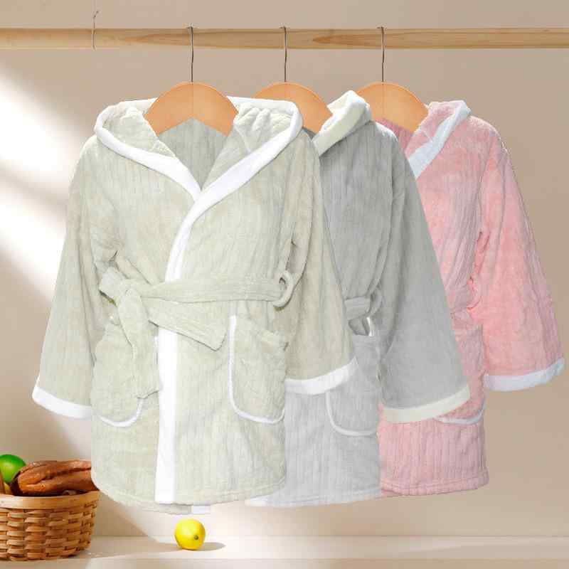 ベビー バスローブ ポンチョ ケープ フード付き コーラル フリース 吸水 速乾 70 44cm 小兔 小羊 虎 兎..