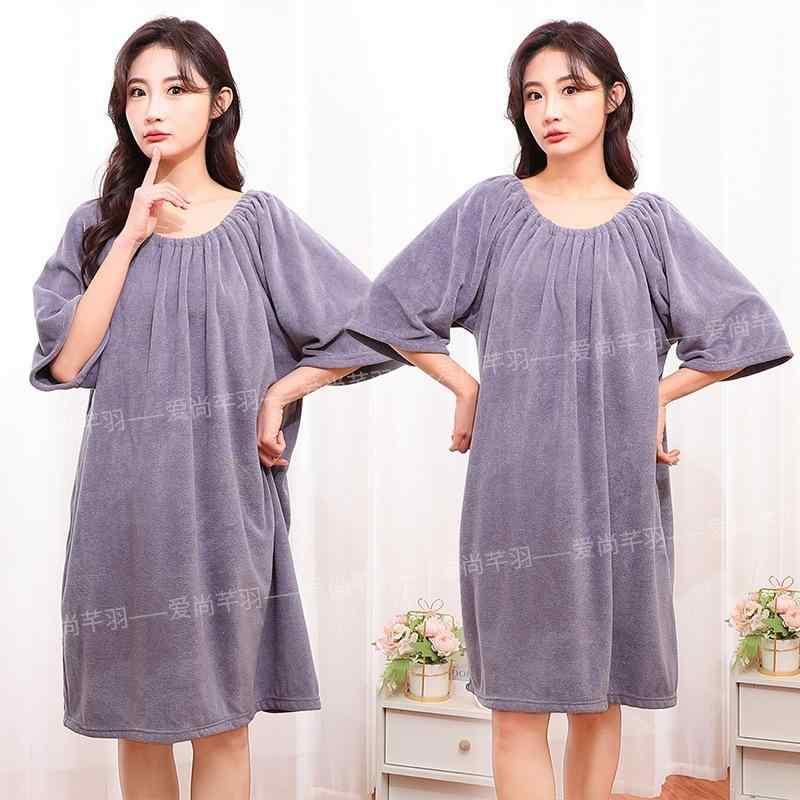 浴袍 レディース メンズ キッズ 子供用 バスローブ 珊瑚フリース 吸水速乾 柔らかい 寝巻き ルームウェ..