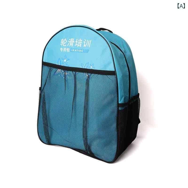 リュックサック キッズ 子供用 ローラースケート 収納バッグ アイススケート 携帯バッグ 手提げ 習い事..
