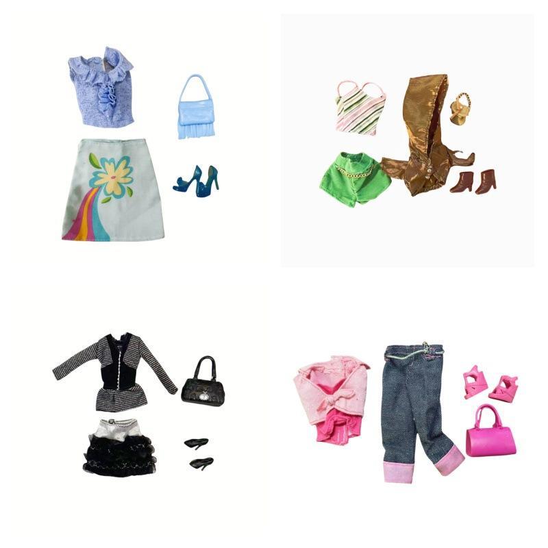 ドール 人形 着せ替え 6分 1/6 ドール アウトフィット 靴 バッグ アクセサリー付き ストリートファッシ..