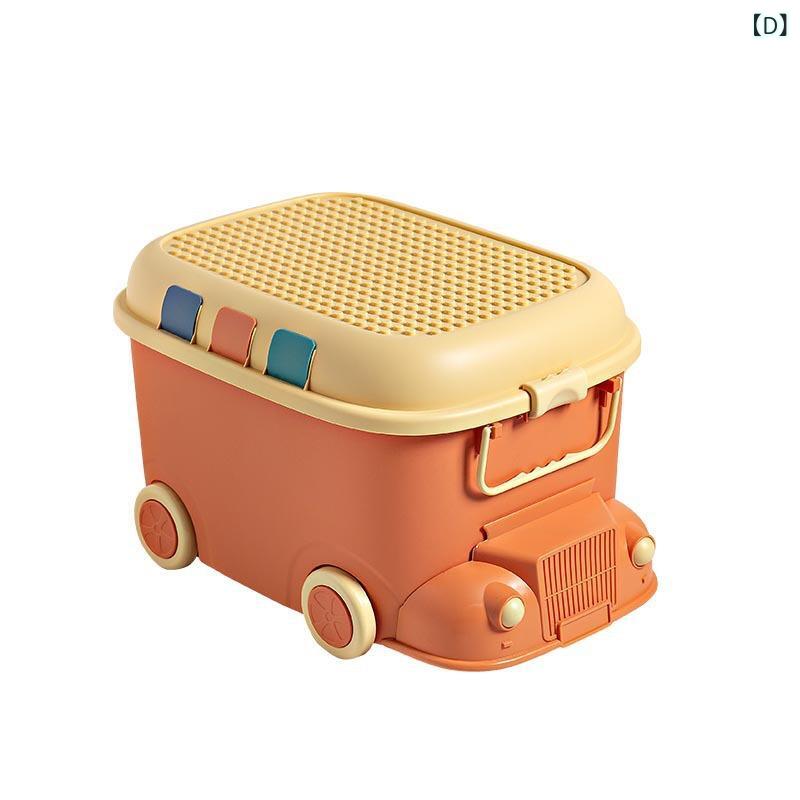 おもちゃ箱 キッズ 子供用 整理箱 かわいい 小さな 電車 収納ボックス 衣類 おやつ 収納ケース キャス..