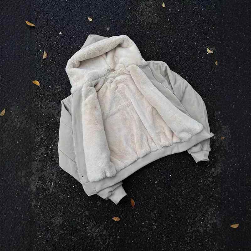 ジャケット メンズ 男性用 秋冬 加絨 加厚 ジャンパー ブルゾン 無地 裏起毛 防寒 普段使い ブラック カーキ