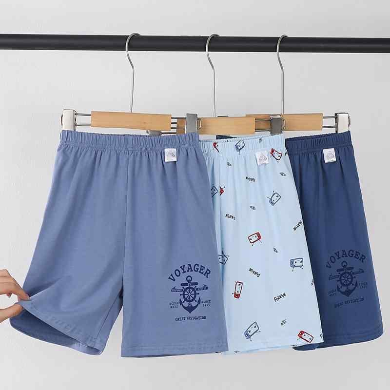 子供用パンツ 男の子 男児 ベビー 短パン ハーフパンツ コットン 綿100% ルームウェア 部屋着 薄手 春夏 秋冬 高学年 110cm 120cm 130cm 140cm 150cm 160cm 船 錨柄 恐竜柄 ロボット柄
