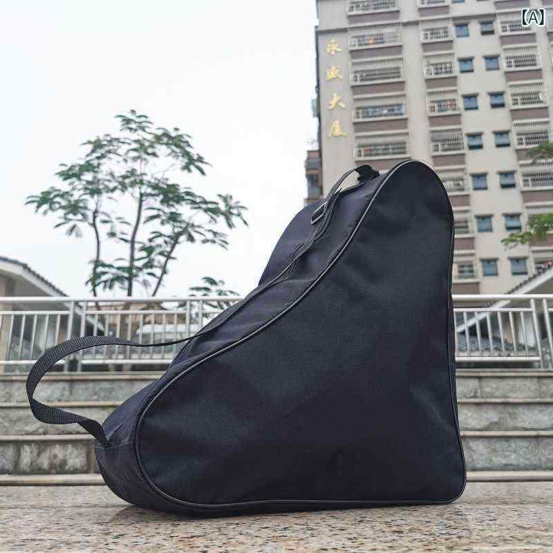 リュック レディース メンズ キッズ ローラースケート バッグ プロテクター 収納 鞄 大容量 ブラック ..