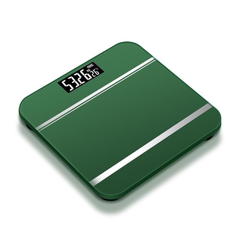 体重計 レディース 高精度 ヘルスメーター 婦人用 電子スケール 薄型 おしゃれ かわいい 26cm 28cm ブラック ピンク系 グリーン
