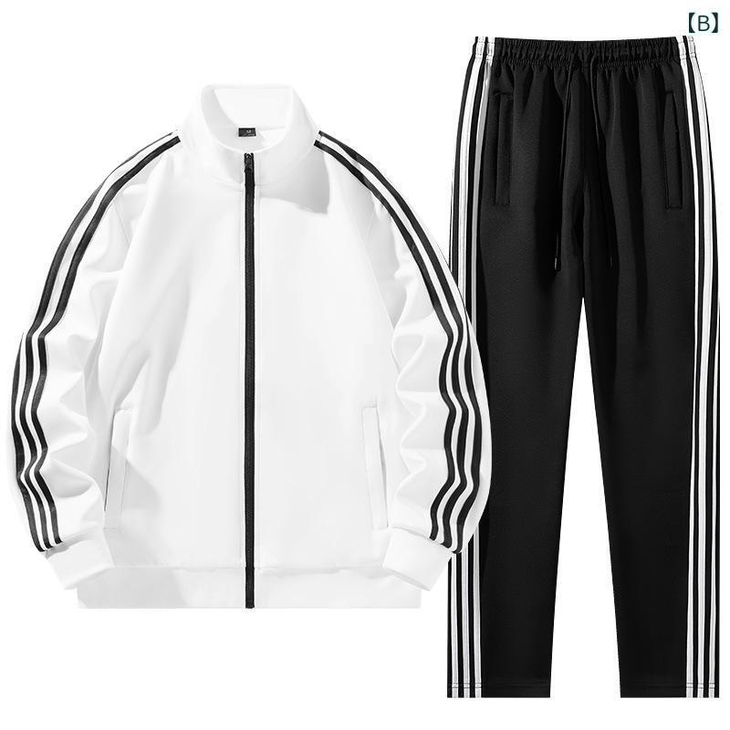 メンズ ジャージ 上下セット 男性用 3本ライン スポーツウェア 部屋着 リラックスウェア 春秋 ポリエス..