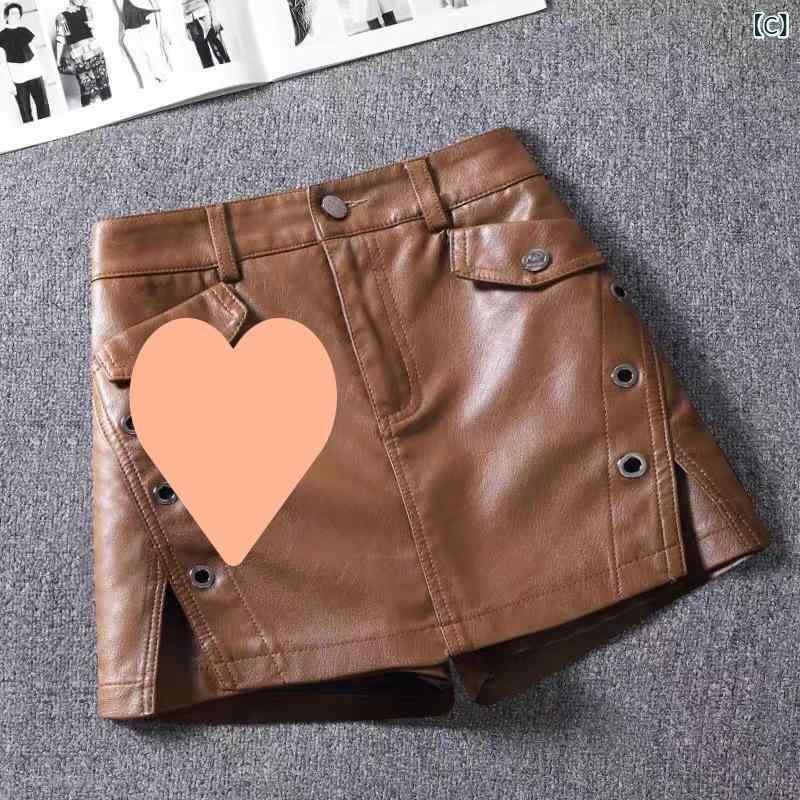 スカート レディース デニム ショートパンツ キュロット 高腰 伸縮性 ゆったり 普段使い 白 黒 綿 混紡 春夏