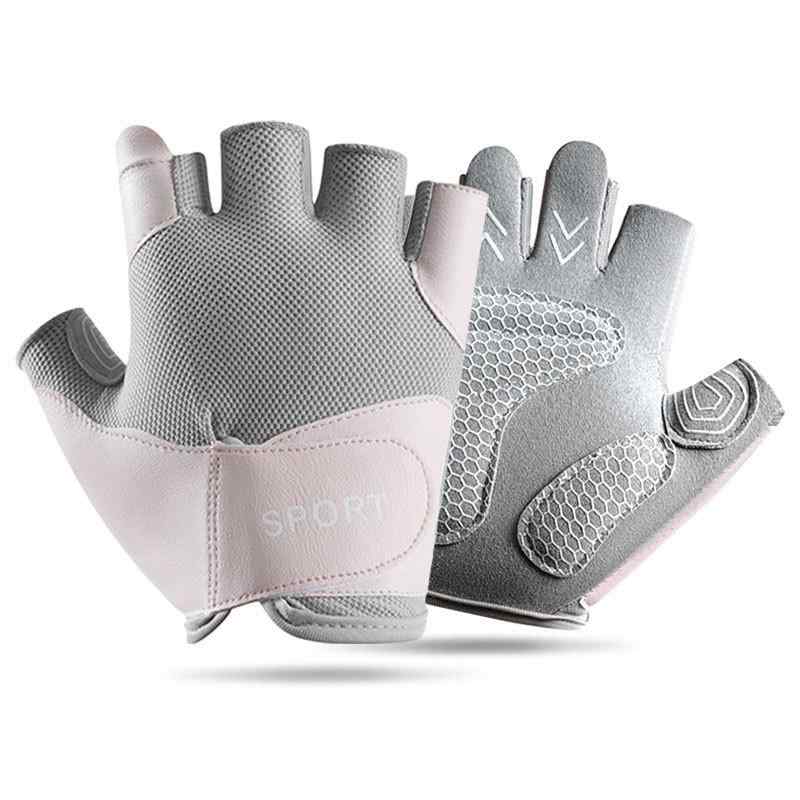 手袋 レディース スポーツ手袋 春夏 半指 滑り止め 耐摩耗性 トレーニンググローブ 筋トレ グローブ S ..