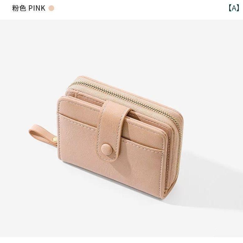 財布 レディース メンズ 小銭入れ カードケース ソフトレザー パスケース ピンク系 ブラック レンガ色 ..