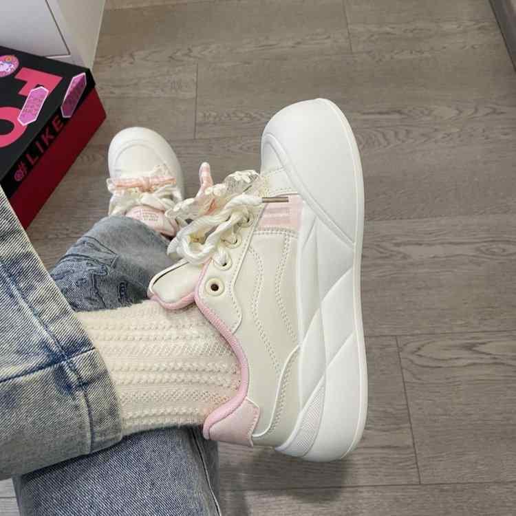 スニーカー レディース 厚底 ローカット カジュアル 韓国風 普段使い 散歩 旅行 スポーツ 運動靴 履きやすい 疲れない ブルー ピンク系 耐摩耗性