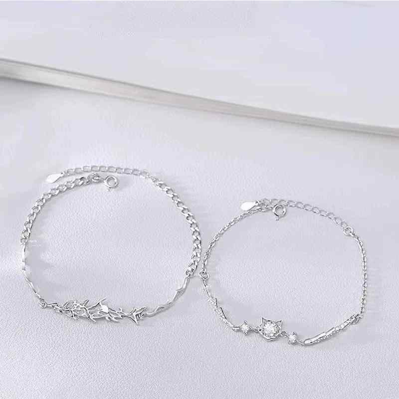 ブレスレット ペア カップル 小魚 猫 エレガント 銅製 バングル アニマル モチーフ 普段使い パーティ..