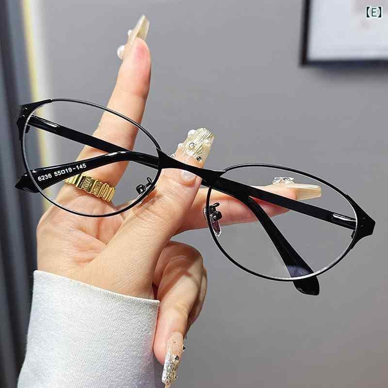 サングラス レディース 紫外線対策 楕円 メタルフレーム UV400 グレー ブラック ピンク系 ブルー 透明 ラウンドフレーム かわいい ガーリー フェミニン 日焼け防止 ドライブ