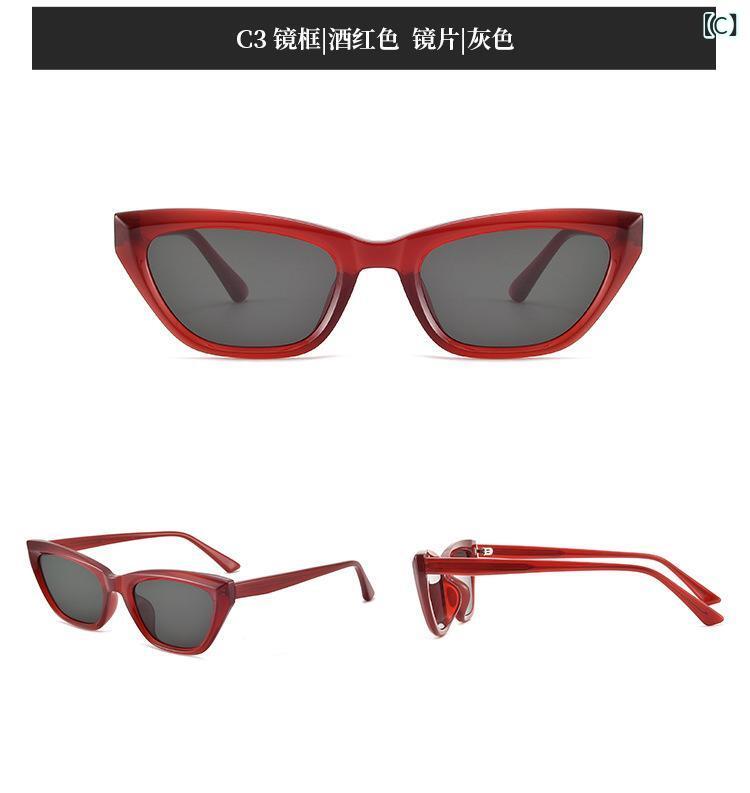 サングラス レディース キャットアイ GMスタイル UV400 紫外線対策 偏光レンズ ファッション ドライブ 釣り 旅行 アウトドア 黒縁 グレー ブラック