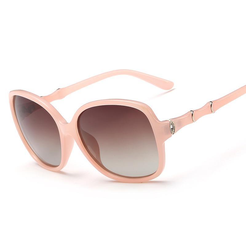 サングラス レディース 偏光サングラス UV400 紫外線カット おしゃれ かわいい ドライブ 運転用 釣り 旅行 アウトドア ブラック ピンク系