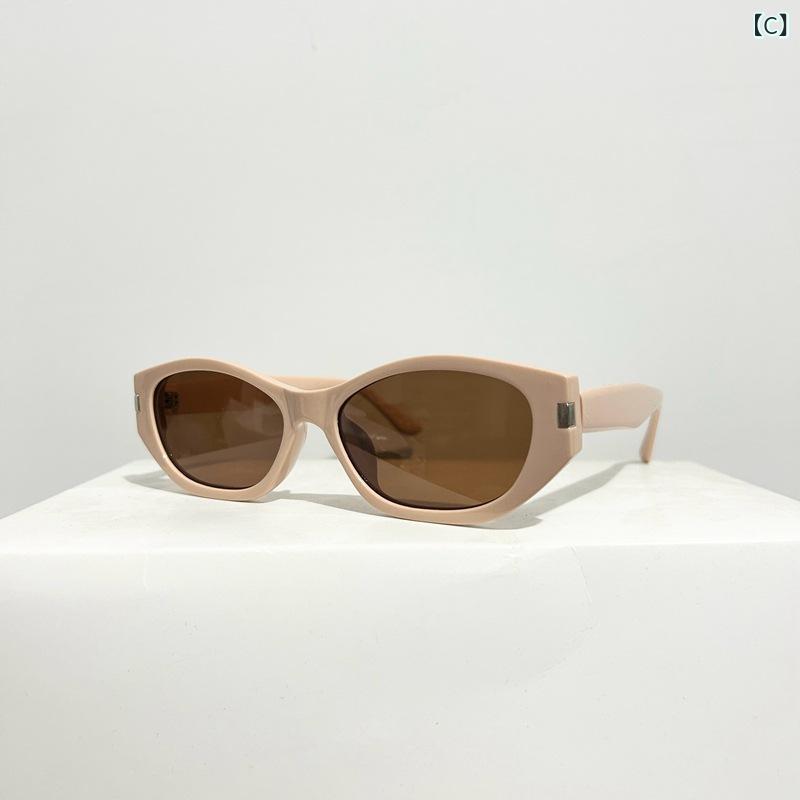 サングラス レディース メンズ 兼用 UVカット 偏光レンズ レトロ ヒョウ柄 茶色 緑 黒 猫目風 小顔効果 紫外線対策 ドライブ 旅行