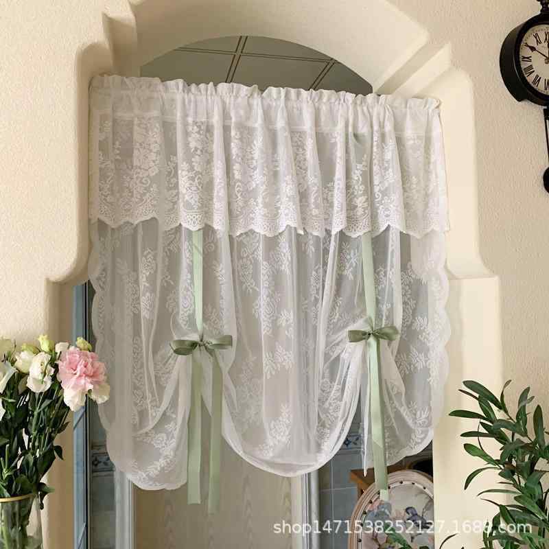 カーテン レディース アメリカン カントリースタイル 提拉帘 ロールアップ ローマンシェード 遮光 間仕..