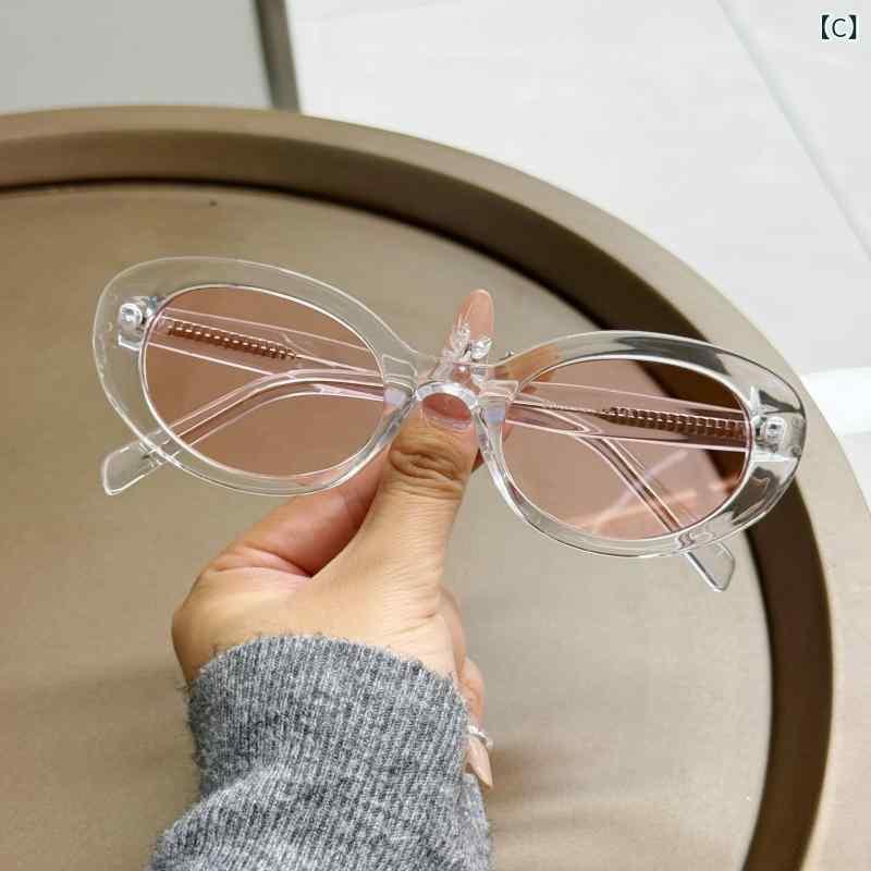 サングラス レディース 猫目 小さめ ブラック グレー 紫外線カット UVカット TR90 韓国ファッション かわいい ガーリー 旅行 ドライブ