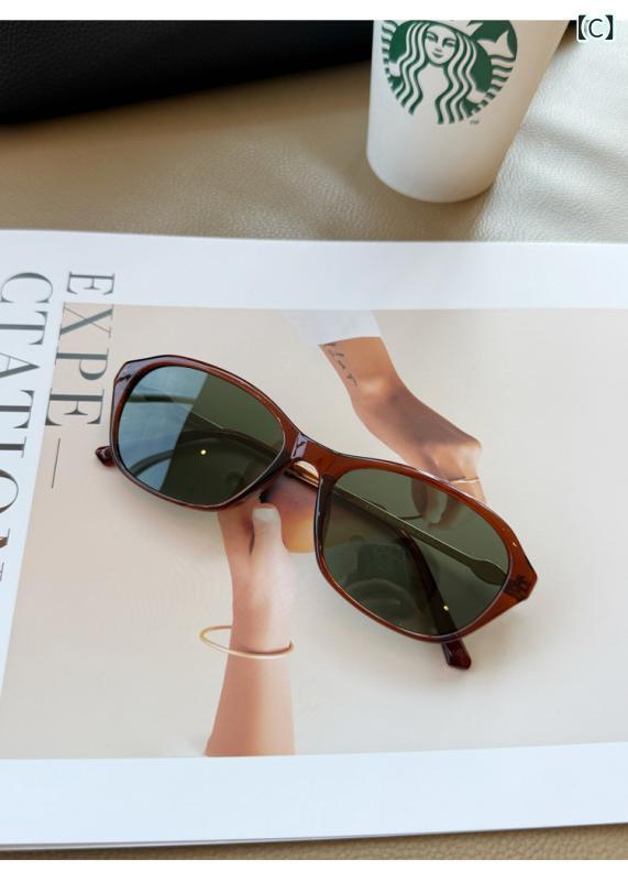 サングラス レディース TR90 猫目 キャットアイ 偏光レンズ 小さめ 黒 ブラック グレー 遮光 UVカット 紫外線対策 アウトドア ドライブ 運転 旅行 ファッション