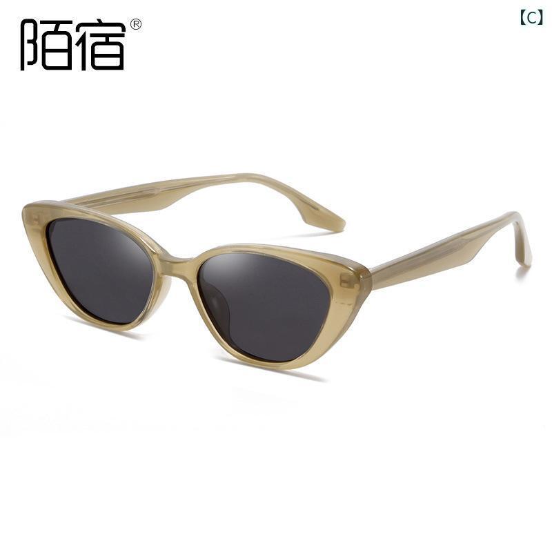 サングラス レディース 偏光レンズ ファッション ドライブ 異形 小顔効果 ブラック系 UV400