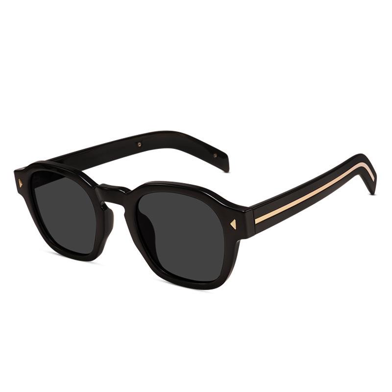 サングラス 男性用 ドライブ 紫外線カット UV380カット 偏光レンズ 黒 ブラック グレー 緑 グリーン 白 ホワイト スクエア ファッション 通勤 欧美風