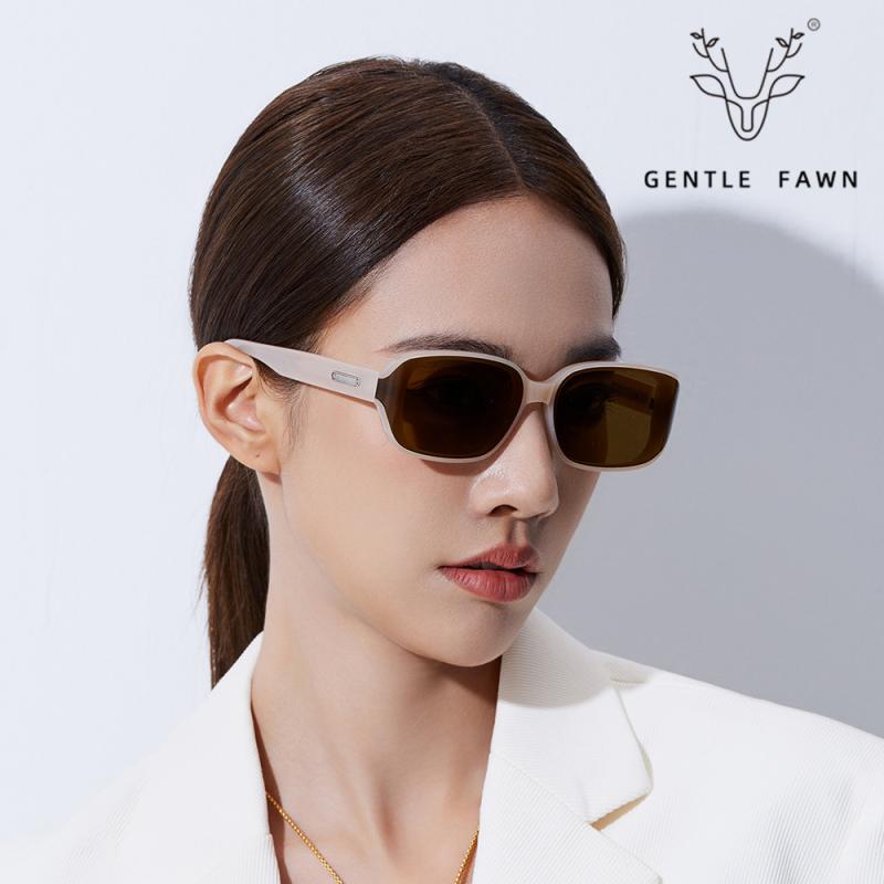 サングラス レディース ファッション UV400 紫外線カット 遮光 日焼け対策 韓国風 スクエアフレーム ニュアンスカラー