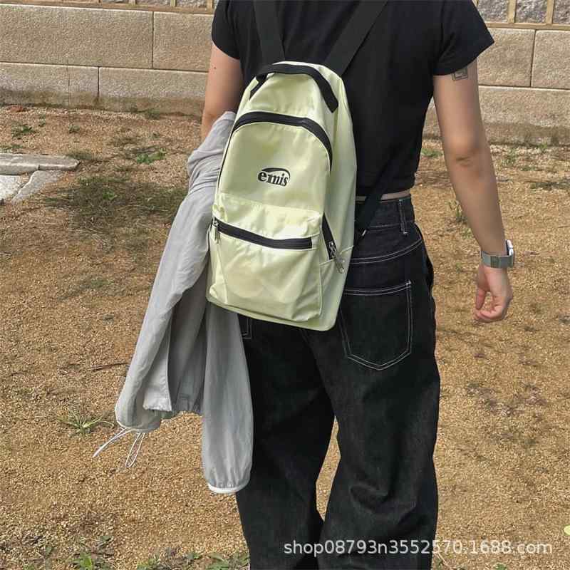 リュックサック レディース メンズ 韓国風 ミニ 軽量 大容量 通学 通勤 旅行 ポリエステル 街頭 トレン..