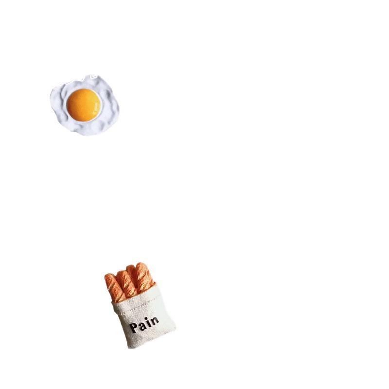 冷蔵庫用マグネット 食品モチーフ 3D 立体 デコレーション 磁石 かわいい 食玩 おもしろ雑貨 キッチン..