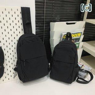 リュックサック レディース 春夏 大容量 バイカラー アウトドア 旅行 スポーツバッグ 韓国風 学生 通学 PU 灰色