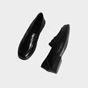 ローファー レディース ラウンドトゥ スリッポン 厚底 超繊維 春夏 秋冬 カジュアル 普段使い 通勤 ブラック ブラウン