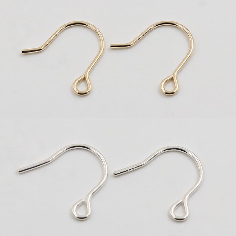 ピアス レディース アメリカ14K包金 925純銀製 アレルギー対応 DIYアクセサリーパーツ シンプル