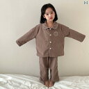 子供用パジャマ キッズ 男の子 女の子 綿 春秋 長袖 上下セット ルームウェア 部屋着 かわいい 水玉模様 80cm 90cm 100cm 110cm 120...