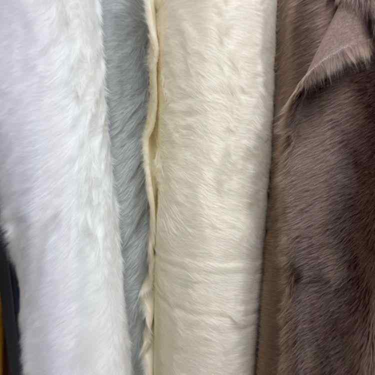 生地 レディース フェイクファー 人工毛皮 布 生地 服飾雑貨 ヘアアクセサリー アウター ベスト 毛襟 ..