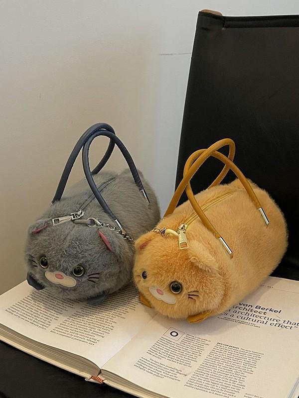 ぬいぐるみ レディース カピバラ 猫 手提げ 枕型 バッグ バケツ型 ショルダーバッグ 斜めがけ かわいい..