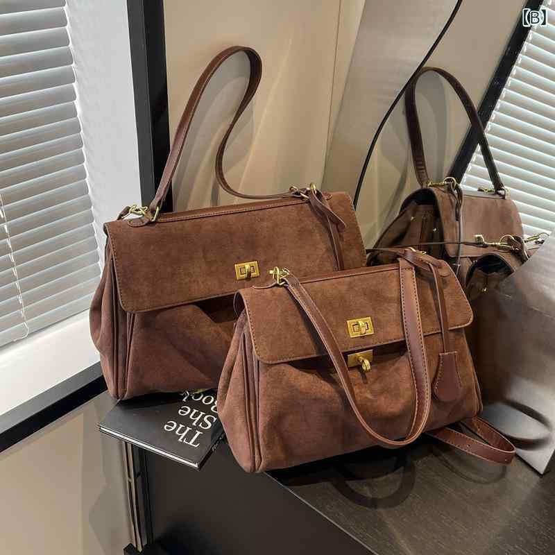 トートバッグ レディース スエード 