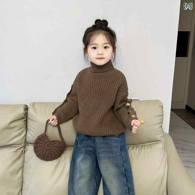 子供服 パンツ 冬用 女児 ベビー 韓国風 裏起毛 デニム ストレートパンツ ズボン 幼児 小学生 ガールズ 90cm 100cm 110cm 120cm 130cm 140cm