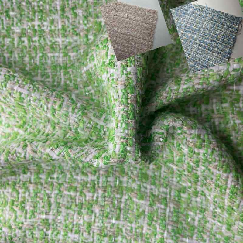 生地/布地 秋冬 花柄 ツイード ポリエステル 服地 裁縫 ジャケット コート ワンピース バッグ 雑貨 椅子張り ソファ クッション