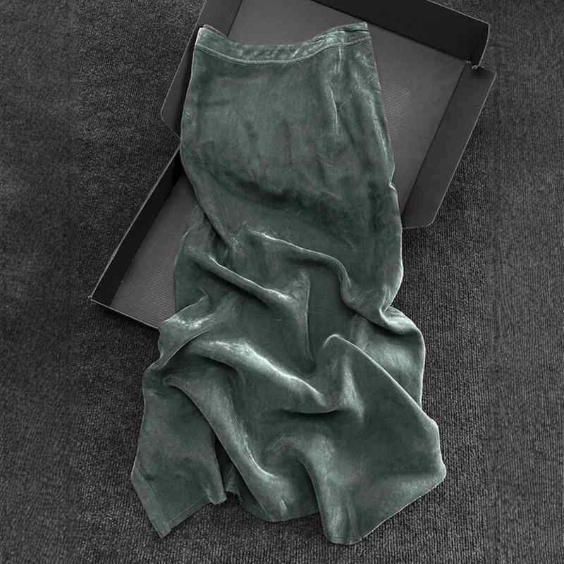 スカート レディース 小柄 高見え Aライン 銅アンモニアレーヨン混紡 ポリエステル 高見え 痩せ見え ミ..