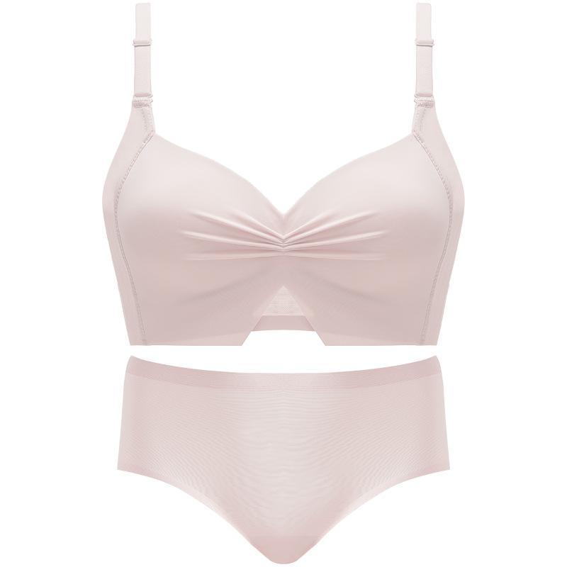 ブラジャー レディース 超薄型 コットン 夏用 シームレス わき肉誘導 垂れ防止 寄せ上げ ソフトワイヤー入り