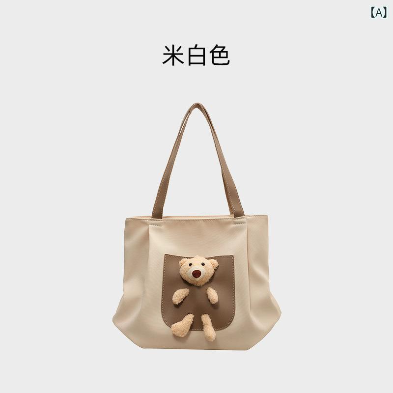 トートバッグ レディース 大容量 高級感 韓国風 軽量 帆布 キャンバス 学生 通学 通勤 ハンドバッグ