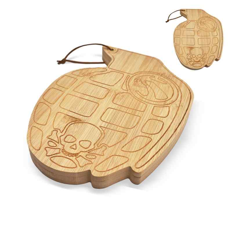 まな板 アウトドア 携帯 多機能 竹製 薪割り板 鍋敷き キャンプ用