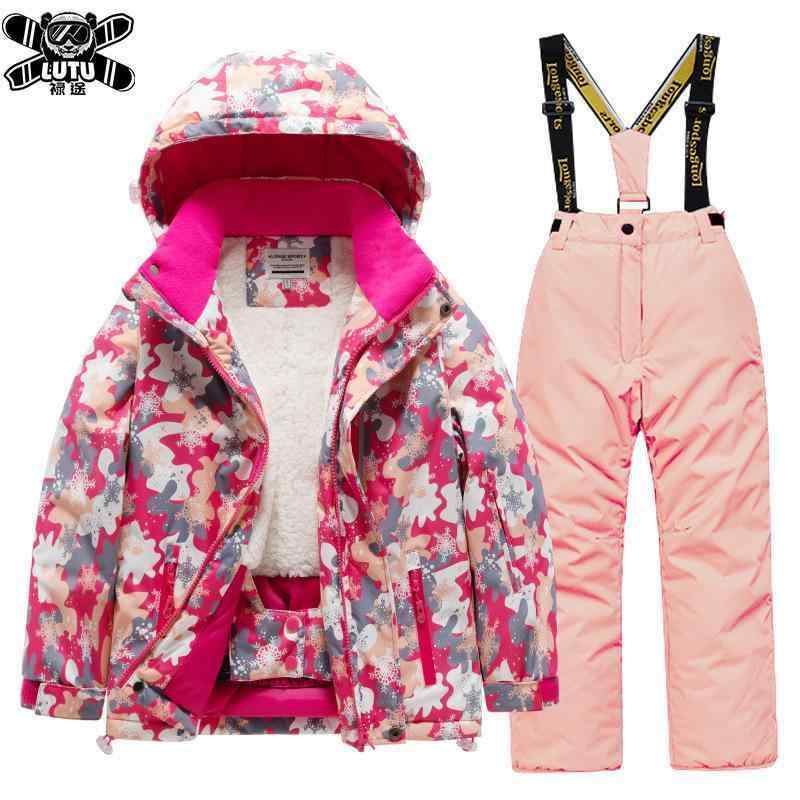 スキーウェア キッズ 親子 スキーウェア 上下セット 男の子 女の子 子供 中綿入り 撥水 防水 防風 雪遊..