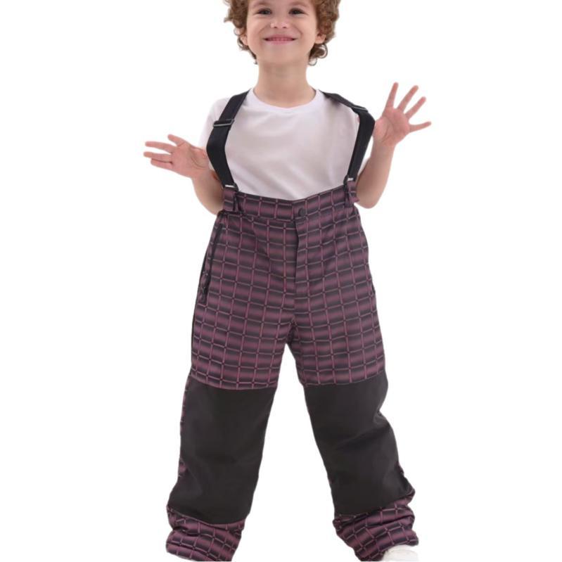 キッズ スキーウェア 男の子 セットアップ 冬 アウトドア 登山 防風 防水 防寒 8歳 9歳 上下セット ポ..