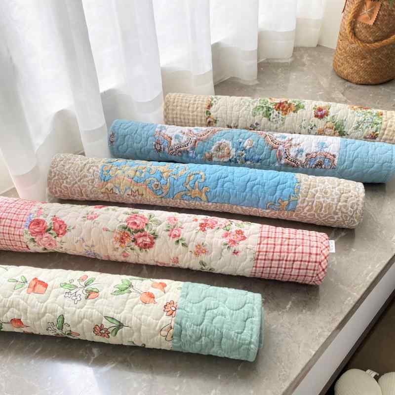 フロアマット コットン布製 吸水速乾 滑り止め付き 玄関マット キッチン 浴室 足拭きマット 洗える 厚手 花柄