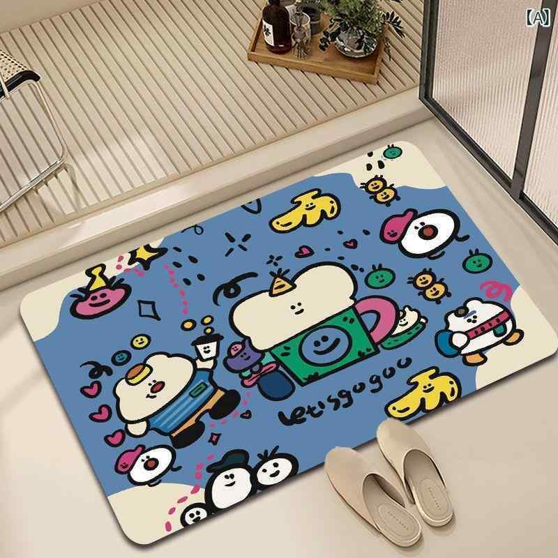 マット 浴室マット 防滑マット トイレマット ドアマット 玄関マット 珪藻土マット 速乾 珪藻土 吸水性 ..