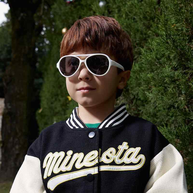 サングラス キッズ 子供用 偏光レンズ シリコンフレーム ファッション アウトドア スポーツ 運転 ビー..