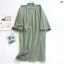 浴衣 レディース メンズ 薄手綿 和風 寝巻き ガーゼ 甚平 ナイトウェア ルームウェア 男女兼用 春夏 M L