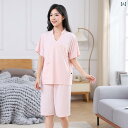 バスローブ レディース メンズ 接触冷感 部屋着 ルームウェア ポリエステル ピンク系 グレー ベージュ ブラウン レッド ブルー Vネック 春夏 パジャマ 汗...