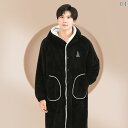 パジャマ レディース メンズ 長袖 フランネル 連帽 ルームウェア 厚手 あったか 暖か 珊瑚マイヤー かわいい 寝巻き 部屋着 リラックス 秋冬